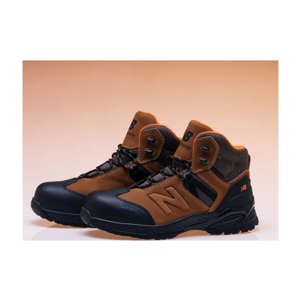 New Balance Allsite Heren Waterdichte Veiligheidslaars S3 WR - Rustiek bruin/Zwart - foto 6
