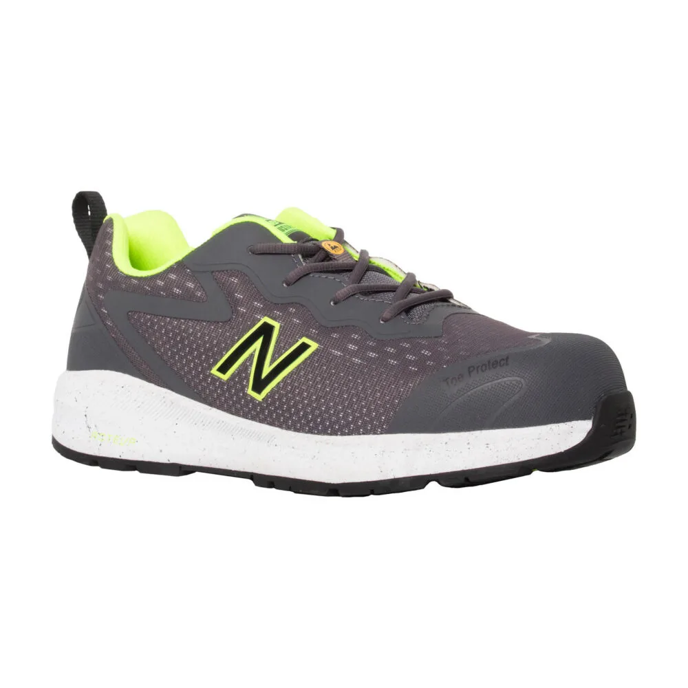 New Balance Logic Heren Veiligheidsschoen S1PL - Grijs/Lime - foto 4