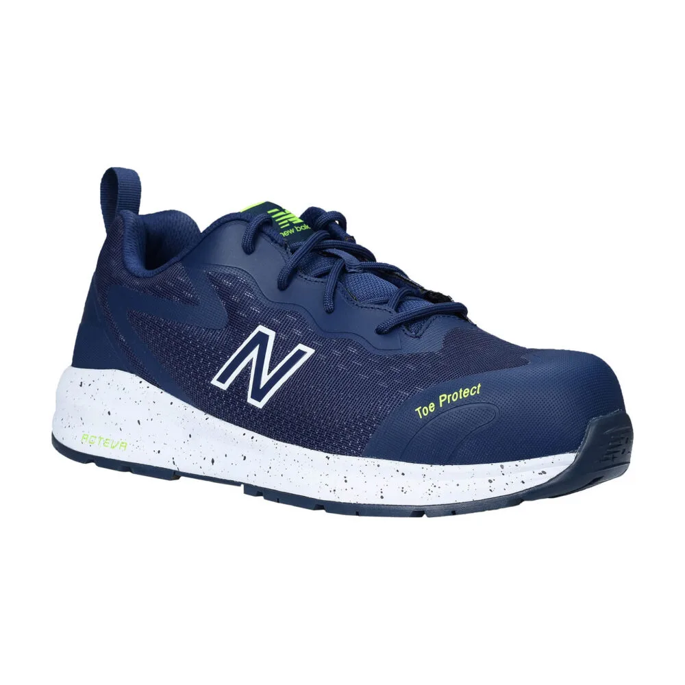 New Balance Logic Heren Veiligheidsschoen S1PL - Navy/Lime - foto 4