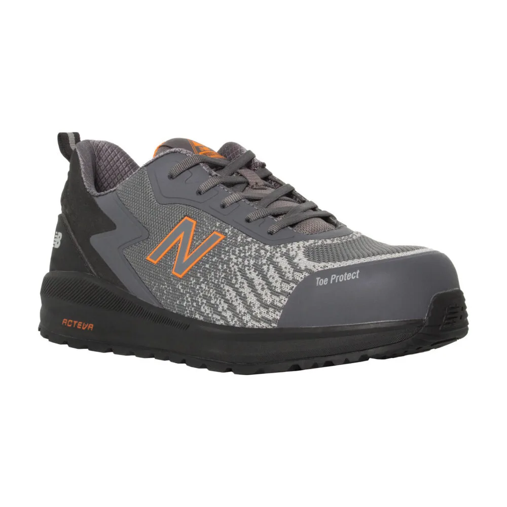 New Balance Speedware Heren Veiligheidsschoen S1P - Grijs/Oranje - foto 3