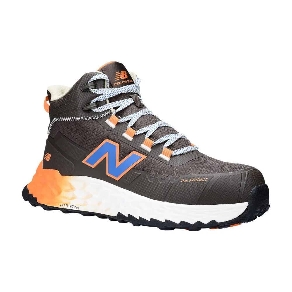 New Balance Fresh Foam Cremorne Mid Men's Safety Boot S3L - Chocolate/Orange - photo 4