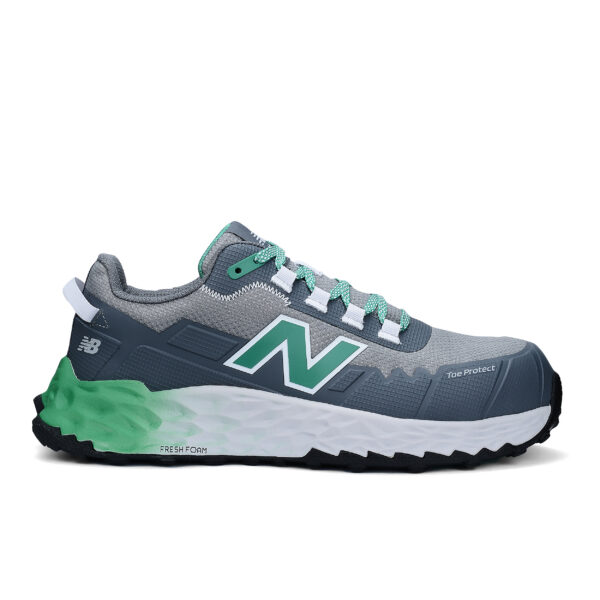 New Balance Fresh Foam Cremorne Men's Safety Shoe S3L - Alloy/Green