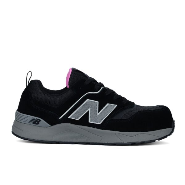 New Balance Elite Lite Women's Safety Shoe S1PL - Black/Rose