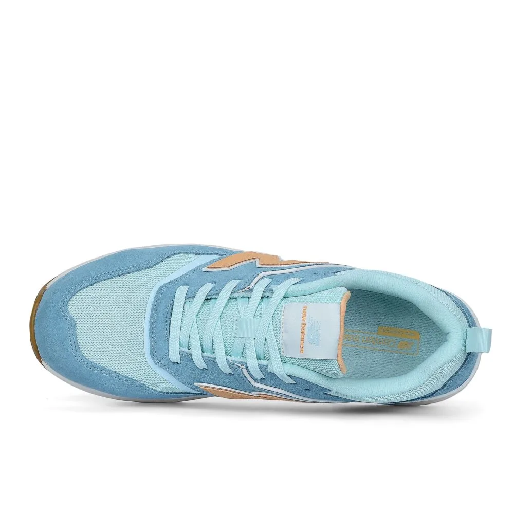 New Balance Elite Lite Women's Safety Shoe S1PL - Milky Blue/Orange - photo 3