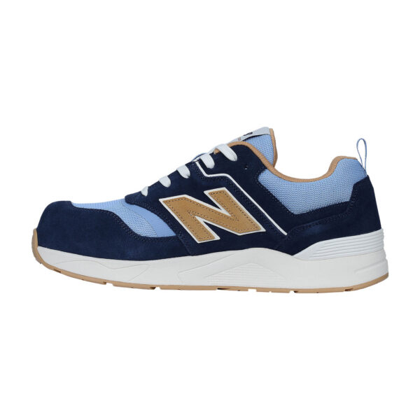 New Balance Elite Lite Men's Safety Shoe S1PL - Blue/Coffee - photo 2