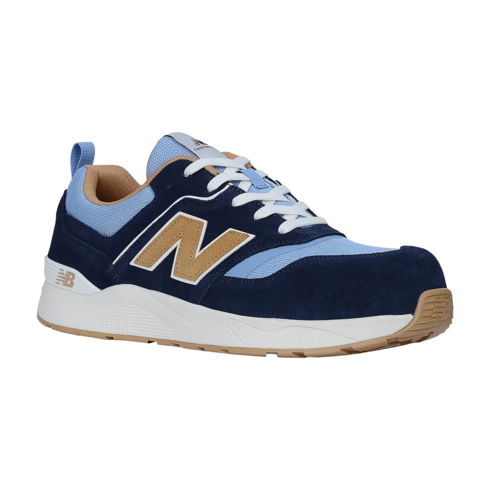 New Balance Elite Lite Men's Safety Shoe S1PL - Blue/Coffee - photo 4