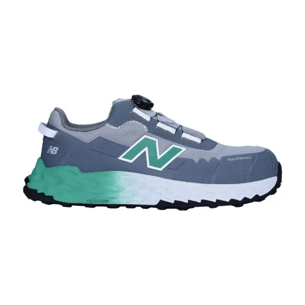 New Balance Fresh Foam Cremorne BOA Men's Safety Shoe S3L - Alloy/Green