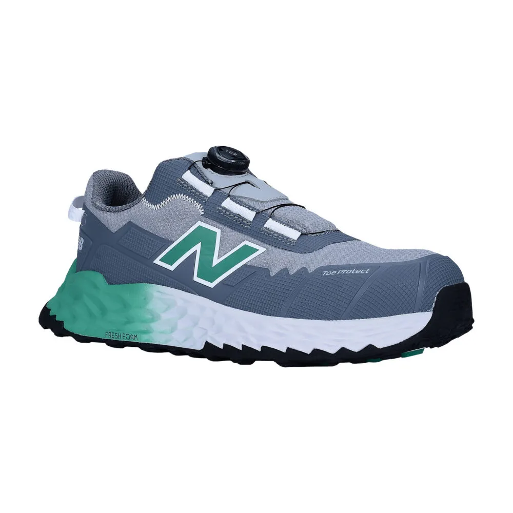 New Balance Fresh Foam Cremorne BOA Men's Safety Shoe S3L - Alloy/Green - photo 4