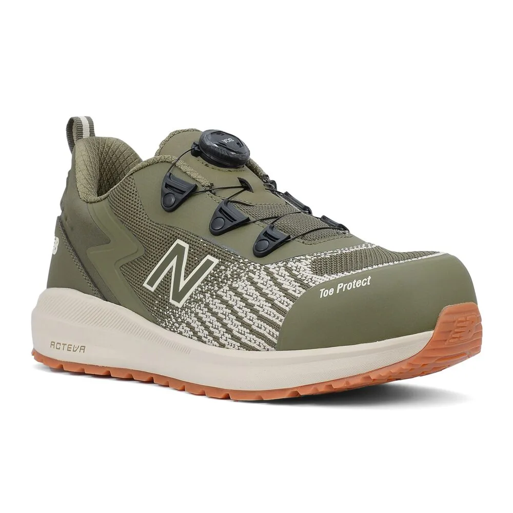 New Balance Speedware BOA Men's Safety Shoe S1P - Olive/White - photo 4
