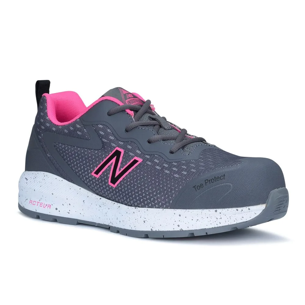 New Balance Logic Women's Safety Shoe S1PL - Grey/Pink - photo 4