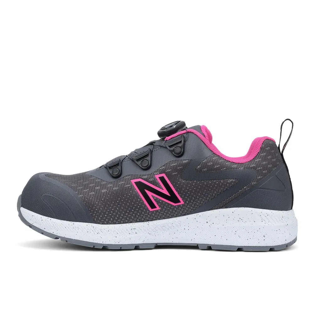 New Balance Logic BOA Women's Safety Shoe S1PL - Grey/Pink - photo 2